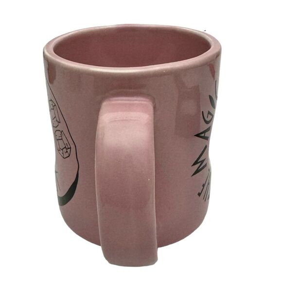 VOODOO Doughnut Coffee Mug Donut Cup PINK “The Magic is in the Hole” Made in USA - Picture 3 of 5